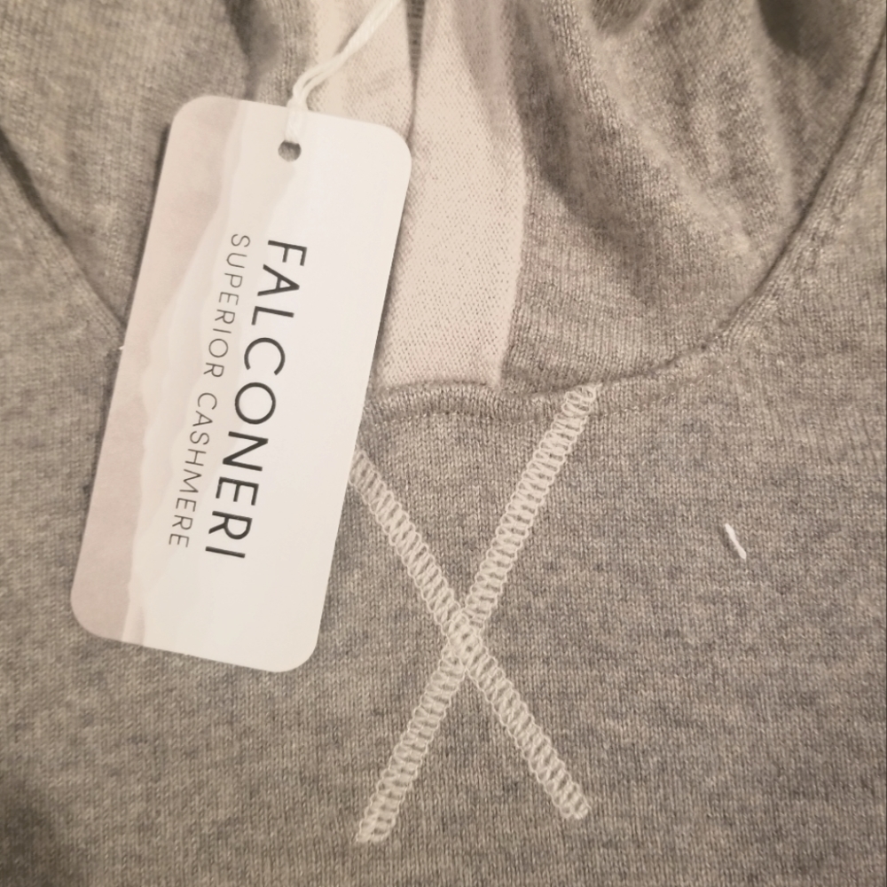NWT Falconieri Cashmere hooded sweater - Picture 2 of 9